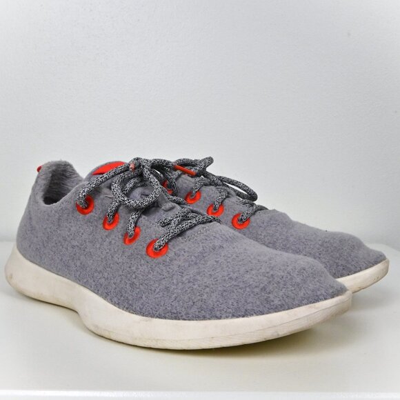 Allbirds Canada Maple Leaf Mizzles Merino Wool Runner Gray Sneakers US 12 UK 11 - Picture 8 of 16